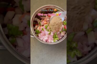 chana chat recipe || healthy recipes || #protin #helthyfood #chanachat #quickrecipe #trendingshorts