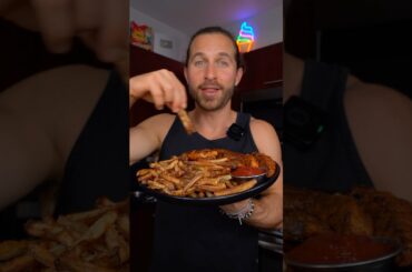 518 Calorie Chicken Tenders & Fries Meal #airfryer #airfryerrecipes #diet #macrofriendly