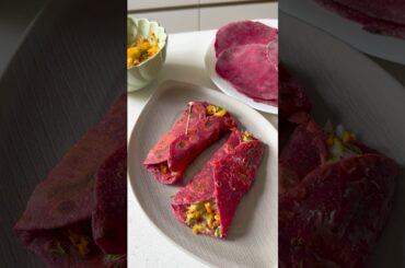 Beetroot Wrap #yt #healthy #recipe #cooking #cook #trending #trend #ytviral #ytshorts #trend #yummy