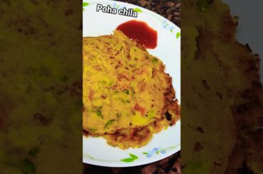 Poha chila recipe #cookingshorts #weightloss #healthybreakfast #viralvideo