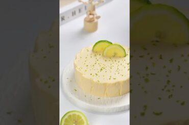 No oven [ASMR] Lemon Bavarian Cream- A low sugar and low calorie healthy dessertsLemon