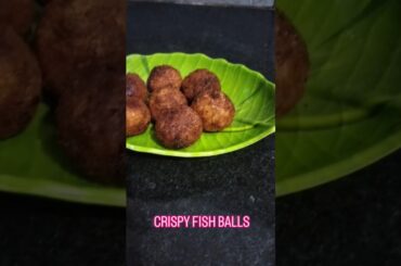 Crispy Fish Balls - Healthy snack recipe #fish #recipe #healthy #food #kids #snacks #fishballs #meal