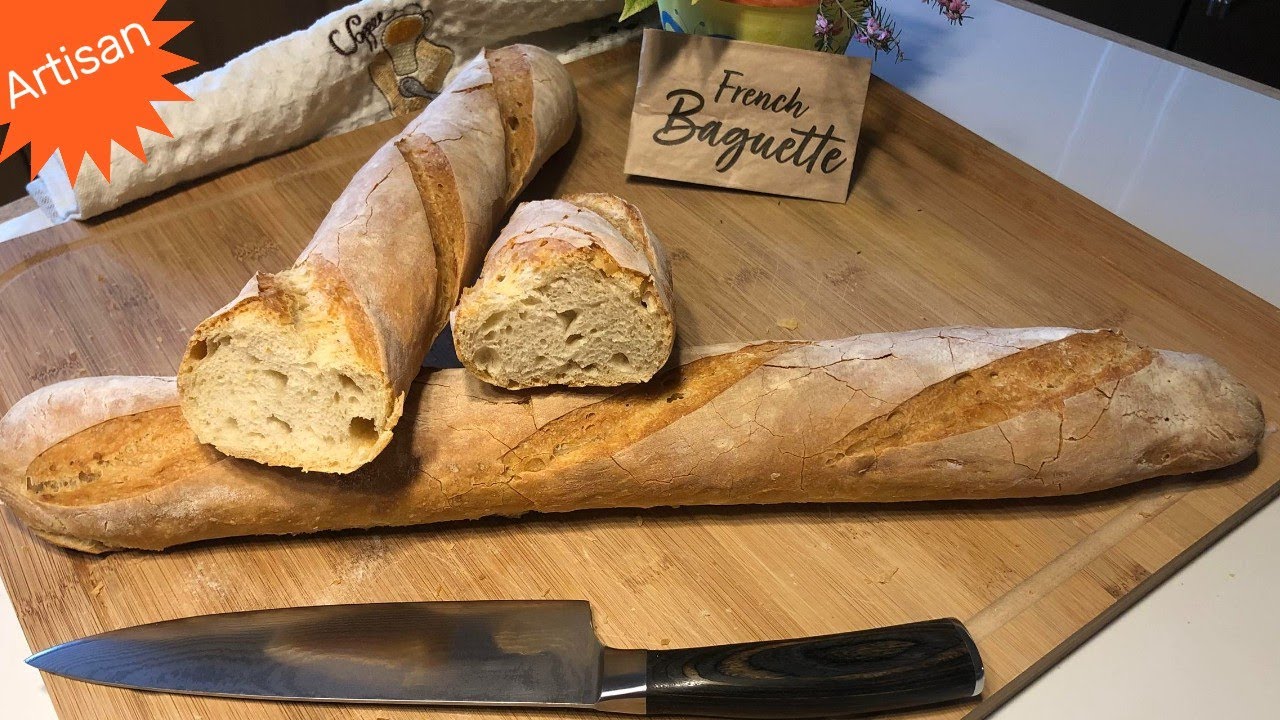 Easy Artisan Sourdough Baguette | Healthy Bread Recipe for Beginners Easy Artisan Sourdough Baguette | Healthy Bread Recipe for Beginners