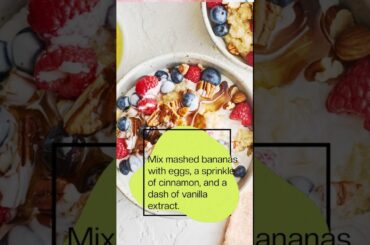 5 Weight Loss Banana Recipe  Melt Fat Fast! Proven Tricks #banana #weightloss #mustwatch #pancake