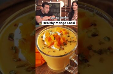 Healthy Mango Lassi Recipe #mangolassi #lassi #summerdrink #youtubeshorts #ytshorts #drink #healthy