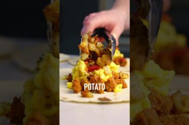 EASIEST BREAKFAST BURRITOS