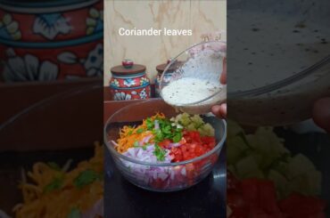 Ep2 Healthy Salad Recipe / Vegetable Salad #shortsfeed #cooking #easyrecipe #Salad