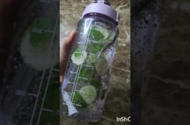 Little Change in life can make a big different ! Detox Water recipe #healty #weightloss #detox