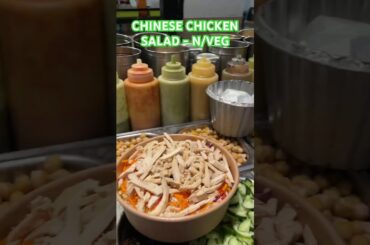 CHINESE CHICKEN SALAD - N/VEG#healthy #healthyfood #healthysaladforweightloss