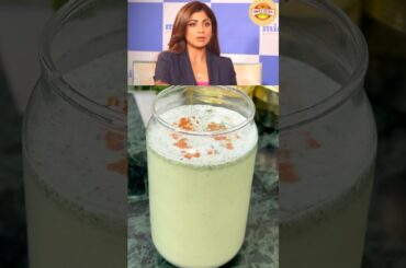 Shilpa Shetty’s Favourite pudina Chaas recipe #shorts #chaas #shilpashetty #recipe #ytshorts