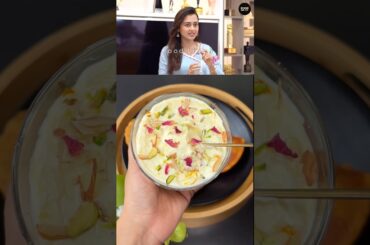 Tejasswi Prakash’s Favourite Shrikhand Recipe #shorts