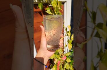 weightloss drink #weightloss #healthydrinks #youtube #youtubeshorts #chiaseeds #honey #emptystomach