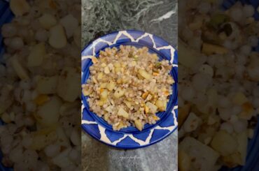 Vrat special Sabudana khichdi #youtubeshorts #recipe #sabudanakhichdi #healthyrecipes
