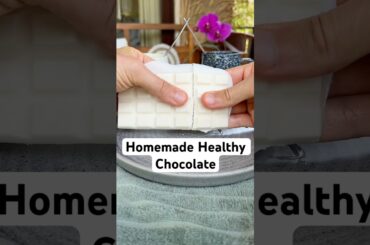 Three Types of Homemade Healthy Chocolate #Chocolate #ChocolateBar