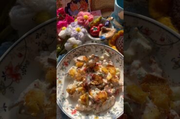 Smashed Potato Salad | Air-fryer Recipe | Greek Yogurt | Healthy Salad Recipe #shorts #recipe #salad