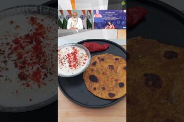 PM Modi k favourite moringa k parathe @minutinuu #youtubeshorts #trending