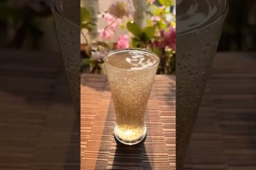 Morning healthy drink|Sabja Seeds (Basil Seeds)#shorts #trending #viraldrink#superfood#chiaseeds#yt