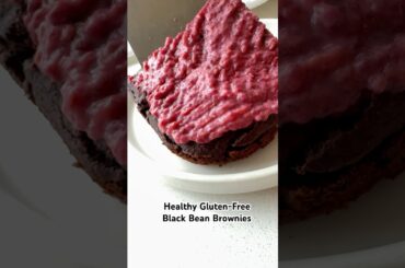 NO BEAN TASTE EASY ON BLOOD GLUCOSE  actually healthy black bean brownies, vegan, gluten-free, easy