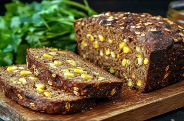 Healthy Bread with 3 Ingredients in 5 Minutes! No Sugar! No Flour! No Yeast