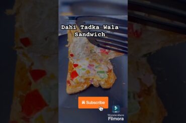 Healthy dahi wala sandwich | Dahi wali sandwich | Hung curd sandwich #food #shorts #viralvideo