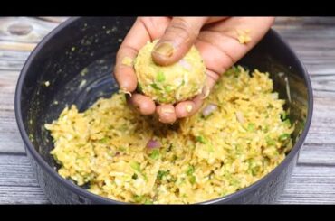 Without spending hours in kitchen make this Quick Healthy Less Oil Snacks Recipe | Puffed Rice Snack