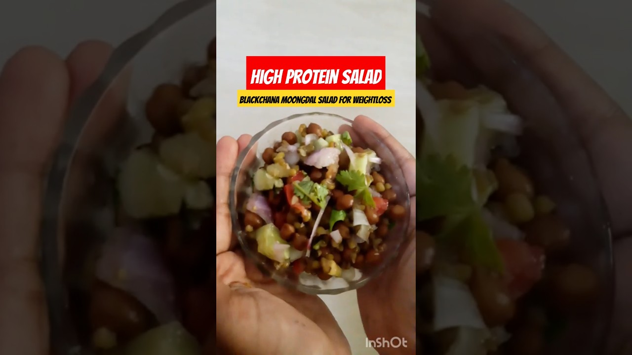 Dr Sivaraman “High protein Blackchana Moong Dal Salad for Weightloss” #protein #saladrecipe #shorts Dr Sivaraman "High protein Blackchana Moong Dal Salad for Weightloss" #protein #saladrecipe #shorts