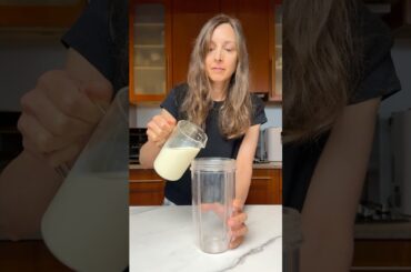 THIS WORKS! DELICIOUS FRUIT CUSTARD @cookingforpeanuts for me healthy friends! High-protein vegan