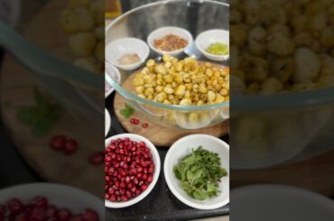 Healthy Makhana Bhel Recipe in 5 Minutes | Full Video on Channel | Sweet is Life #healthysnacks