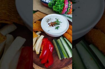 Bina cheese aur mayonnaise ke banaiye healthy Dip | Easy DIP Recipe #dip #easyrecipe #food #shorts