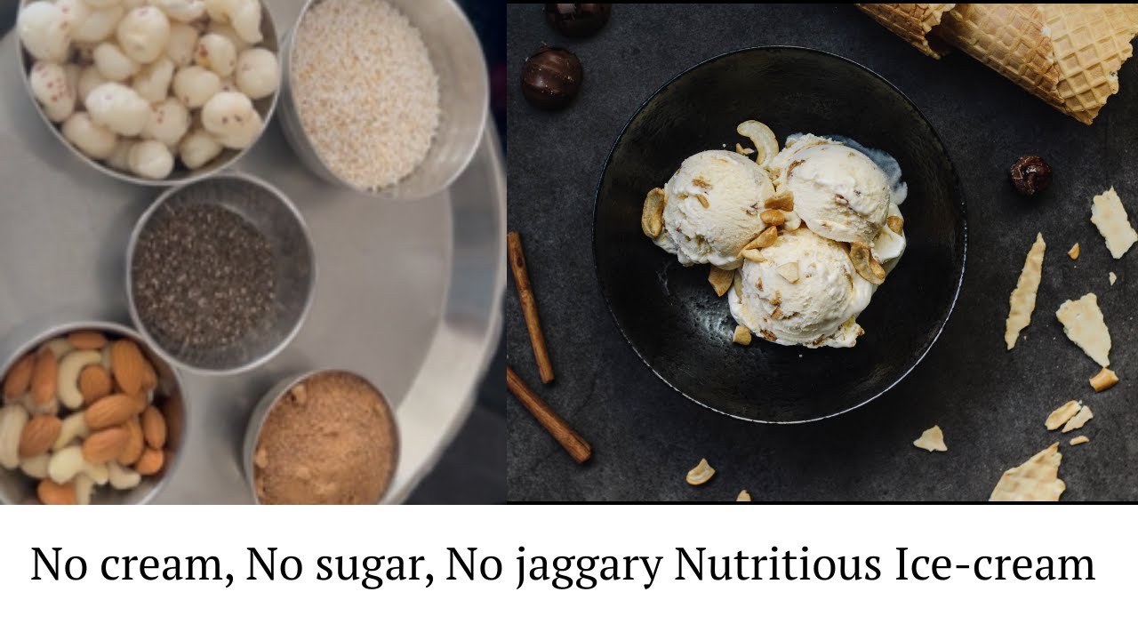 Healthy, Sugar-free Ice-cream at home Healthy, Sugar-free Ice-cream at home