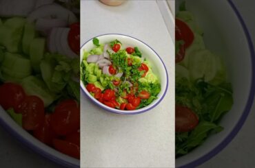 The best healthy salad #weight loss salad #shorts #recipe