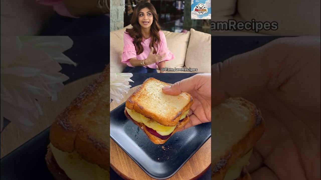 Shilpa Shetty’s Favourite Evening Snacks #shorts #ytshorts #recipe #sandwich #celebrecipe #trending Shilpa Shetty’s Favourite Evening Snacks #shorts #ytshorts #recipe #sandwich #celebrecipe #trending