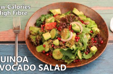 Quinoa and Avocado Salad With Homemade Dressing | Nourishing Bowl | Vegan Recipe | Chef Varun