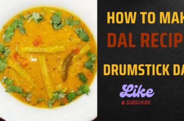 Dal Recipe Drumstick | Super Tasty Dal | Drumstick Dal Healthy Lunch Dinner Recipe | Rida All In On