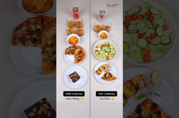 Your Plate vs Smart Plate (1590 cal vs 641 cal)