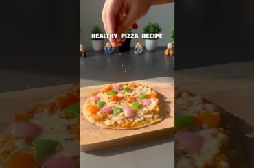 Healthy Wheat Pizza Recipe #shorts #pizza #healthy #recipe