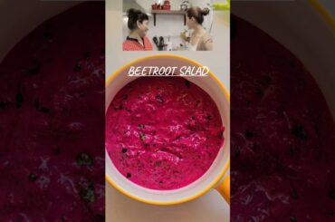 let's try Alia Bhatt's favourite Beetroot Salad Recipe #beetroot #shorts #ytshorts #aliabhatt