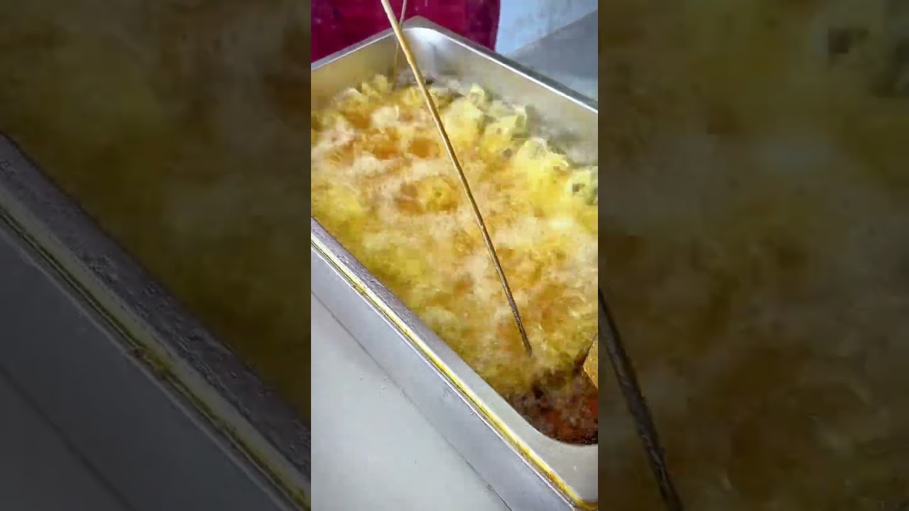 Fried crispy #crispy snack training tofu skin #shorts Fried crispy #crispy snack training tofu skin #shorts