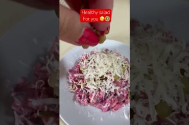 Super Healthy Mixed Vegetable Salad | Easy & Delicious Recipe #health #salad #recipe