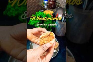 Minivlog7|| evening snacks recipe #shorstfeeds #food #momos #wheat #snacks #home#healthy #viralvideo