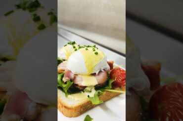 Poached eggs how to make #shorts#shortsfeeds