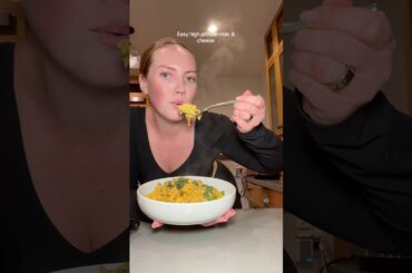 Healthy, high protein & fiber Mac-and-cheese replacement