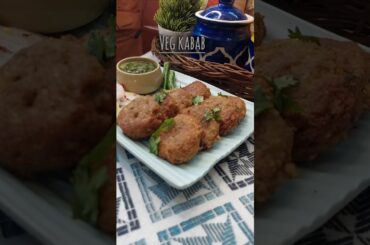 Veg kebab | Soya kebab #kebab #kabab #kebabrecipe #kababrecipe  #vegkabab #ytshorts #youtubeshorts