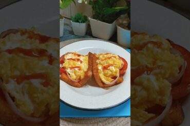 healthy egg toast ki recipe for breakfast #egg toast #shorts#trending #viral