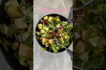 Healthy Beetroot Salad | Easy Beet, Apple & Feta Salad Recipe