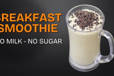 Breakfast Smoothie Recipe - Healthy Jowar Smoothie | Skinny Recipes