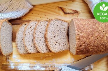 HOW To Make HEALTHY BREAD At Home?  OAT Bread With  BUCKWHEAT (VEGAN and GLUTEN FREE)