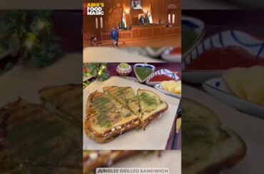 Junglee Grilled Sandwich  #abhisfoodmagic #food #sandwich
