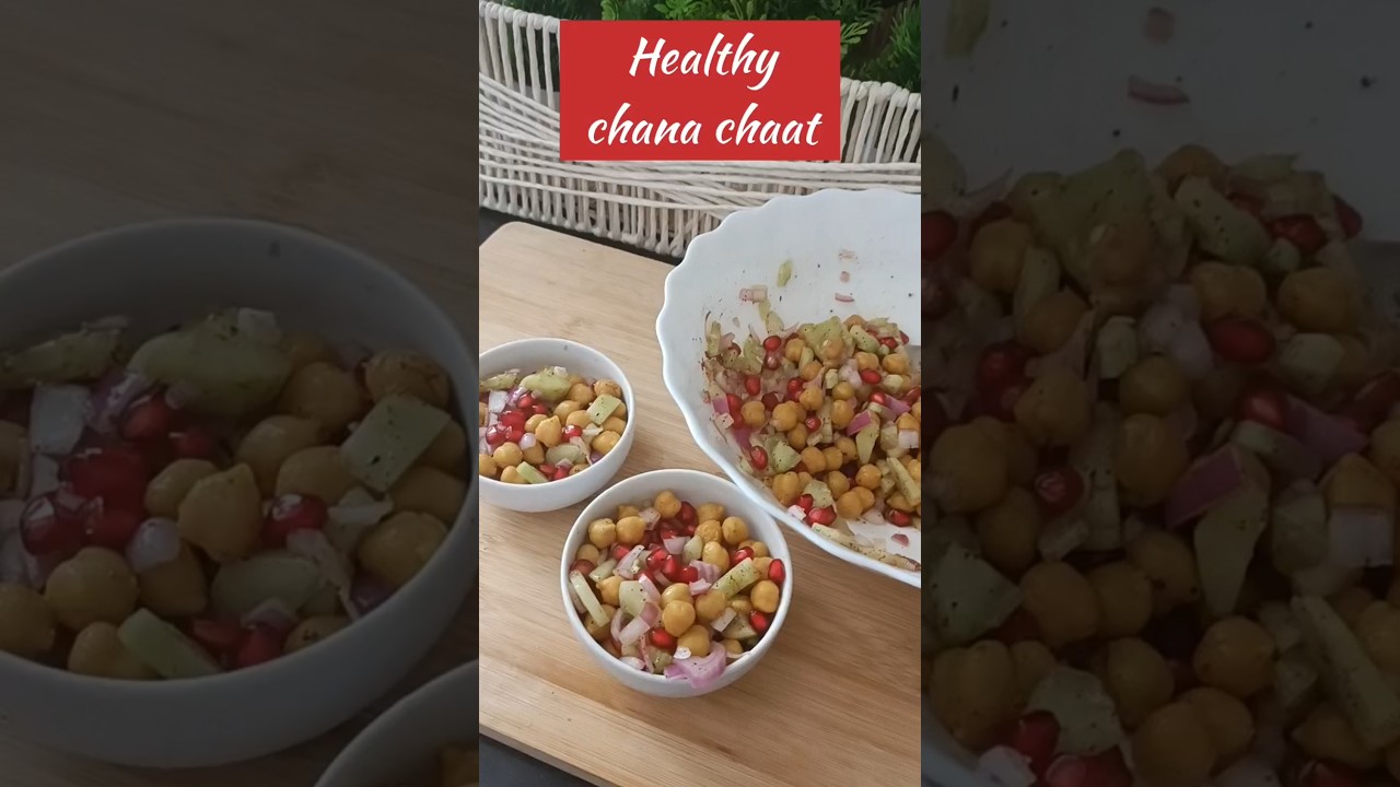 Healthy chana salad, High protein salad, chickpea chaat,chaat recipe #viralvideo #viralreels Healthy chana salad, High protein salad, chickpea chaat,chaat recipe #viralvideo #viralreels