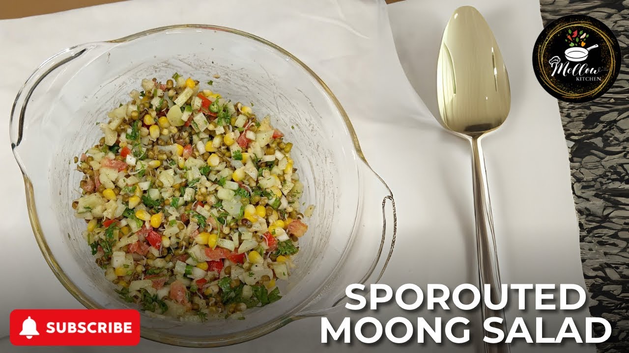 Healthy & Tasty Sprouted Moong Salad Recipe | Quick & Easy! Energizing & Refreshing Healthy & Tasty Sprouted Moong Salad Recipe | Quick & Easy! Energizing & Refreshing